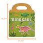 Magneettiset tarrat lapsille, Dinosaur stickers hinta ja tiedot | Kehittävät lelut | hobbyhall.fi