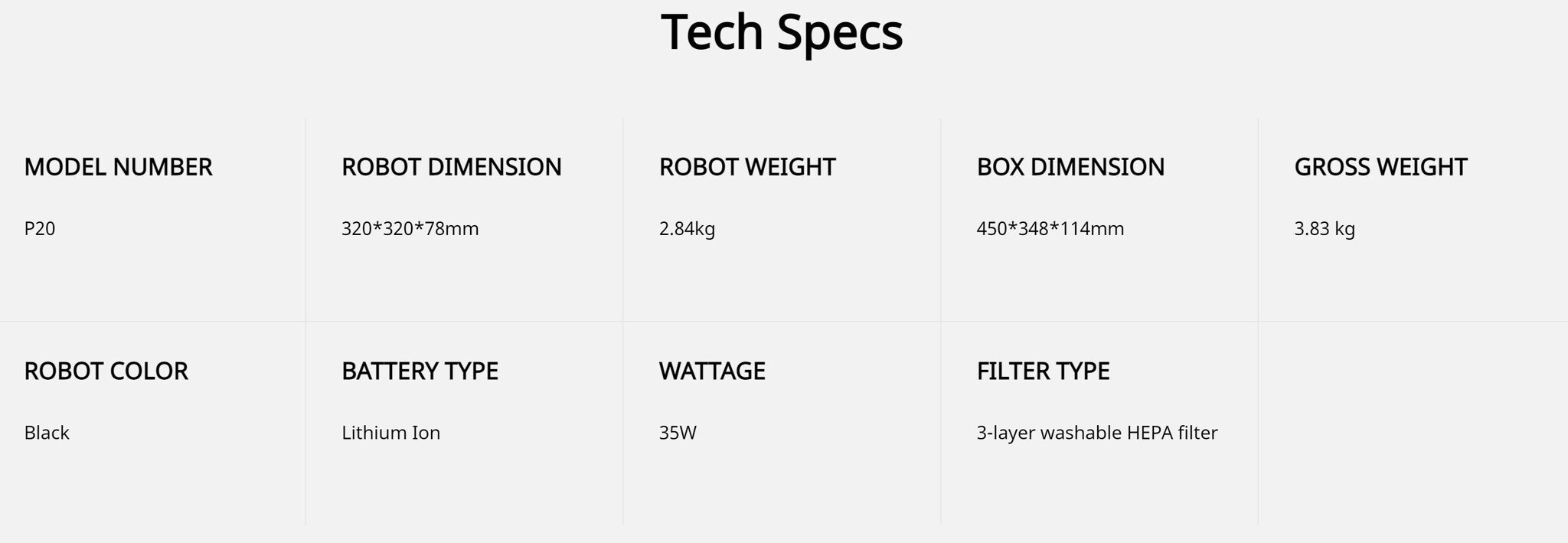 Robottipölynimuri Airrobo P20 hinta ja tiedot | Robotti-imurit | hobbyhall.fi