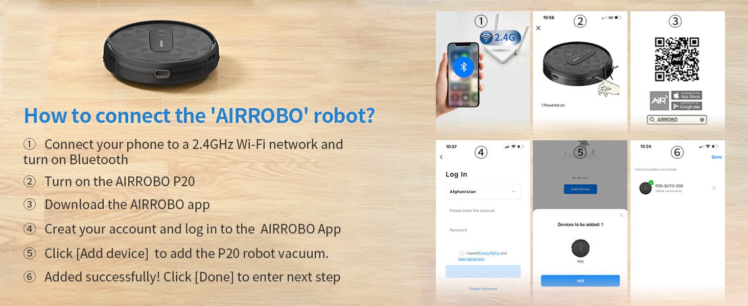 Robottipölynimuri Airrobo P20 hinta ja tiedot | Robotti-imurit | hobbyhall.fi