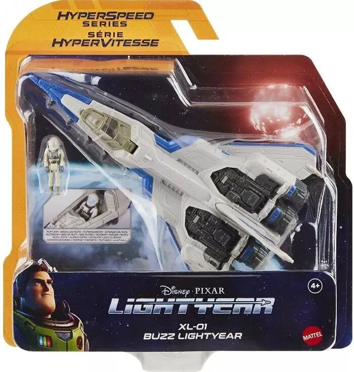 Mattel Disney Pixar Lightyear: Hyperspeed sarja - XL-01 Buzz Lightyear (HHJ94) hinta ja tiedot | Poikien lelut | hobbyhall.fi