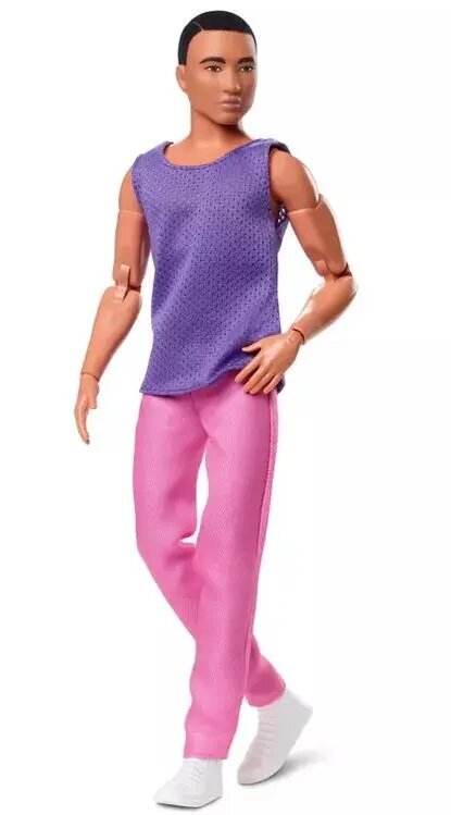 Mattel Barbie: Ken Doll violetilla paitamallilla #17 (HJW84) hinta ja tiedot | Tyttöjen lelut | hobbyhall.fi