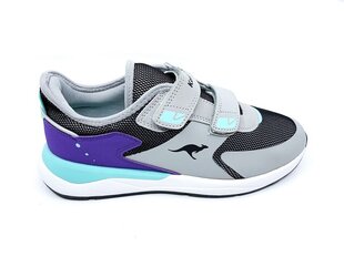 Lasten kengät Kangaroos KD-Fit V, harmaa/sininen hinta ja tiedot | Lasten urheilukengät | hobbyhall.fi