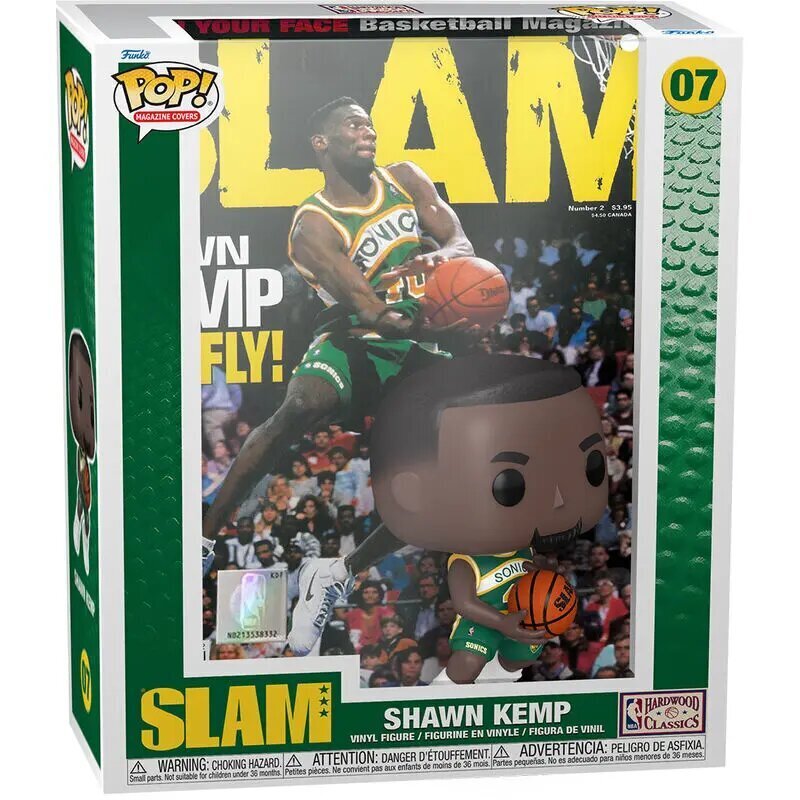 Keräilyhahmo Funko POP! NBA SLAM Shawn Kemp hinta ja tiedot | Pelien oheistuotteet | hobbyhall.fi