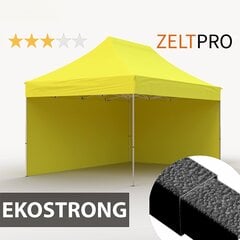 Pop-up teltta Zeltpro EKOSTRONG, 3x4,5m, keltainen hinta ja tiedot | Zeltpro Retkeily | hobbyhall.fi