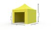 Pop-up teltta 3x3 Zeltpro PROFRAME, keltainen hinta ja tiedot | Teltat | hobbyhall.fi