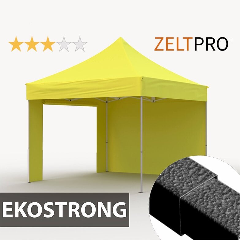 Pop-up teltta Zeltpro EKOSTRONG, 2x2m, keltainen hinta ja tiedot | Teltat | hobbyhall.fi