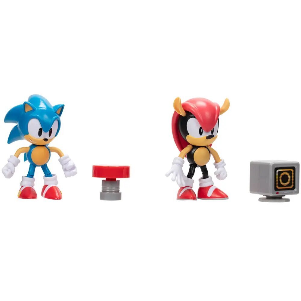 Sonic The Hedgehog Sonic & Mighty Sonic figuurisetti 10cm hinta ja tiedot | Poikien lelut | hobbyhall.fi