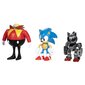 Sonic The Hedgehog 30th Anniversary Pack 3 hahmot 10cm hinta ja tiedot | Poikien lelut | hobbyhall.fi