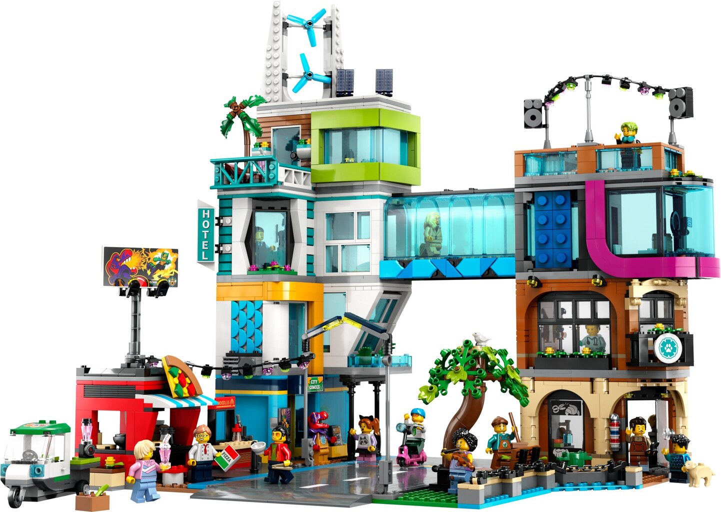 60380 LEGO® City Centre-kaupunki hinta ja tiedot | LEGOT ja rakennuslelut | hobbyhall.fi