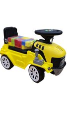 Traktori tuilla ja lohkoilla 124, keltainen hinta ja tiedot | Vauvan lelut | hobbyhall.fi