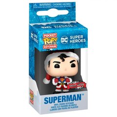 Tasku POP-avaimenperä DC Sarjakuvat Holiday Superman Exlusive hinta ja tiedot | Poikien lelut | hobbyhall.fi
