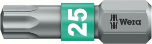 Wera 867/1 BTZ BiTorsion-terä TORX TX 20 x 25mm hinta ja tiedot | Käsityökalut | hobbyhall.fi