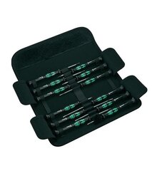 Wera Kraftform Micro-Set 12 kpl - Elektroniset sovellukset hinta ja tiedot | Käsityökalut | hobbyhall.fi