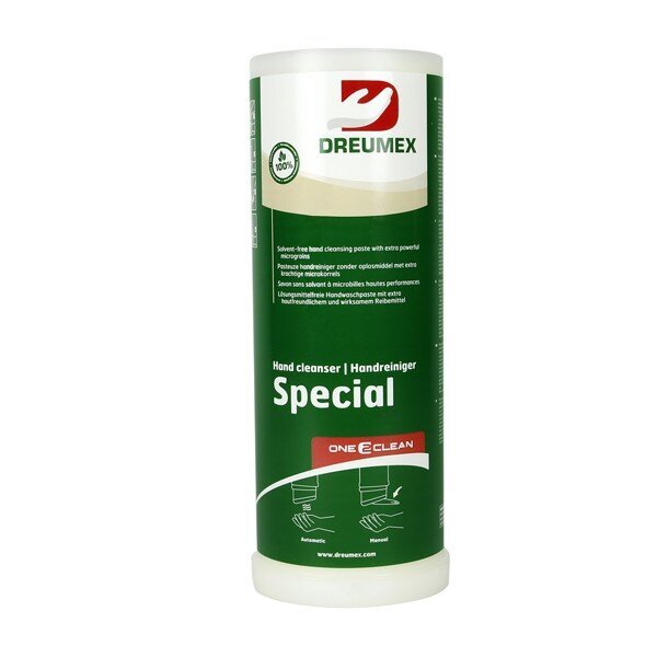 Käsienpuhdistustahna Dreumex Special 2,8kg, One2Clean-annostelijalle hinta ja tiedot | Autokemikaalit | hobbyhall.fi