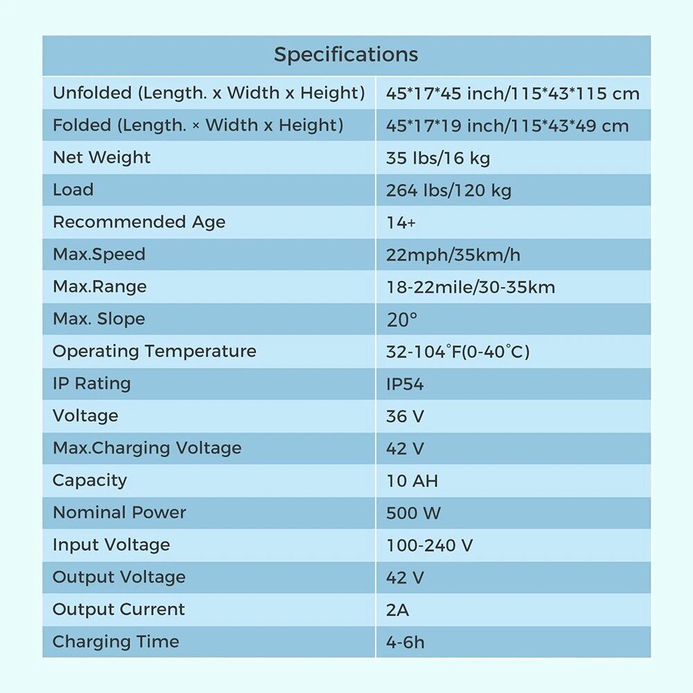 Sähköskootteri iScooter i9 Max, musta, 500W, 10Ah hinta ja tiedot | Sähköpotkulaudat | hobbyhall.fi