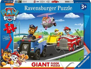 Puzzle 24 osaa Paw Patrol (Ryhmä Hau) Giant hinta ja tiedot | Ravensburger Lapset | hobbyhall.fi
