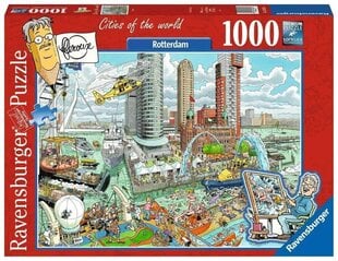 2D Palapeli 1000 palaa Rotterdam hinta ja tiedot | Palapelit | hobbyhall.fi