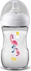 Philips Natural Flamingo -pullo SCF070/21, 260ml hinta ja tiedot | Tuttipullot ja tarvikkeet | hobbyhall.fi