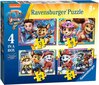 Puzzle 4in1 Paw Patrol (Ryhmä Hau) Elokuva hinta ja tiedot | Palapelit | hobbyhall.fi