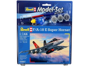 Revell - F/A-18E Super Hornet Lahjasetti, 1/144, 63997 hinta ja tiedot | LEGOT ja rakennuslelut | hobbyhall.fi