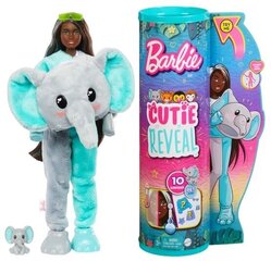 Nukkesetti Barbie Cutie Reveal, Elefantti hinta ja tiedot | Tyttöjen lelut | hobbyhall.fi