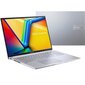 Asus Vivobook 16 (M1605YA-MB242W) AMD Ryzen 7 7730U 16GB 512SSD AMD Radeon Graphics W11H Silver hinta ja tiedot | Kannettavat tietokoneet | hobbyhall.fi