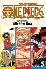 Manga One piece Vol 1 3 in 1 hinta ja tiedot | Sarjakuvat | hobbyhall.fi