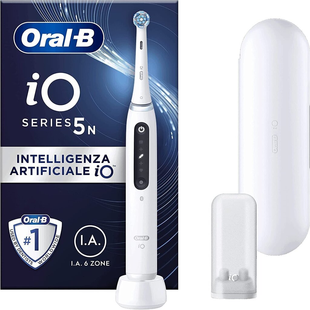 Oral-B iO 5n White hinta ja tiedot | Sähköhammasharjat | hobbyhall.fi
