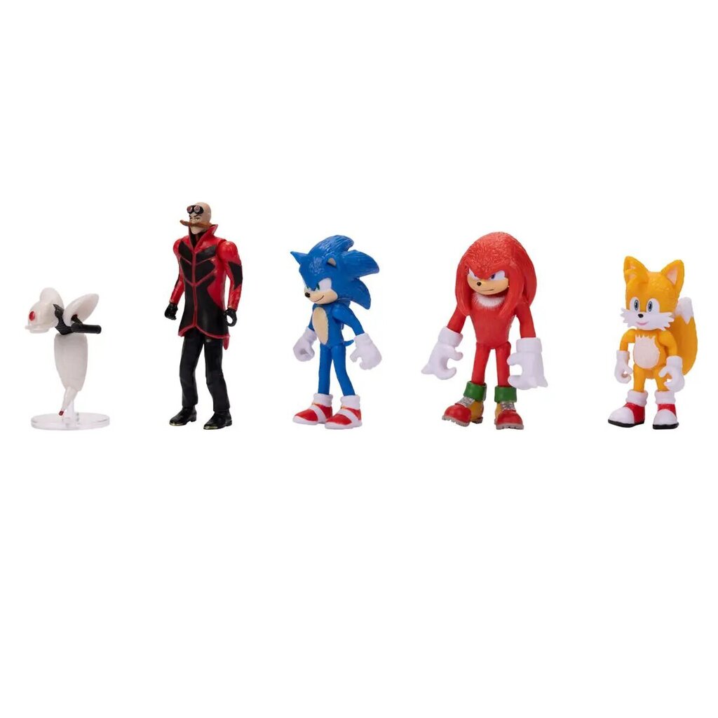 Sonic The Hedgehot Sonic 2 sarja 5 hahmot 6cm hinta ja tiedot | Poikien lelut | hobbyhall.fi