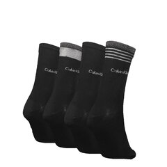 Naisten sukat Calvin Klein 4 kpl, musta 37-41 hinta ja tiedot | Naisten sukat | hobbyhall.fi
