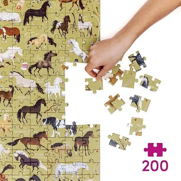 Palapeli 200 kpl Puzzlove - Hevoset hinta ja tiedot | Palapelit | hobbyhall.fi