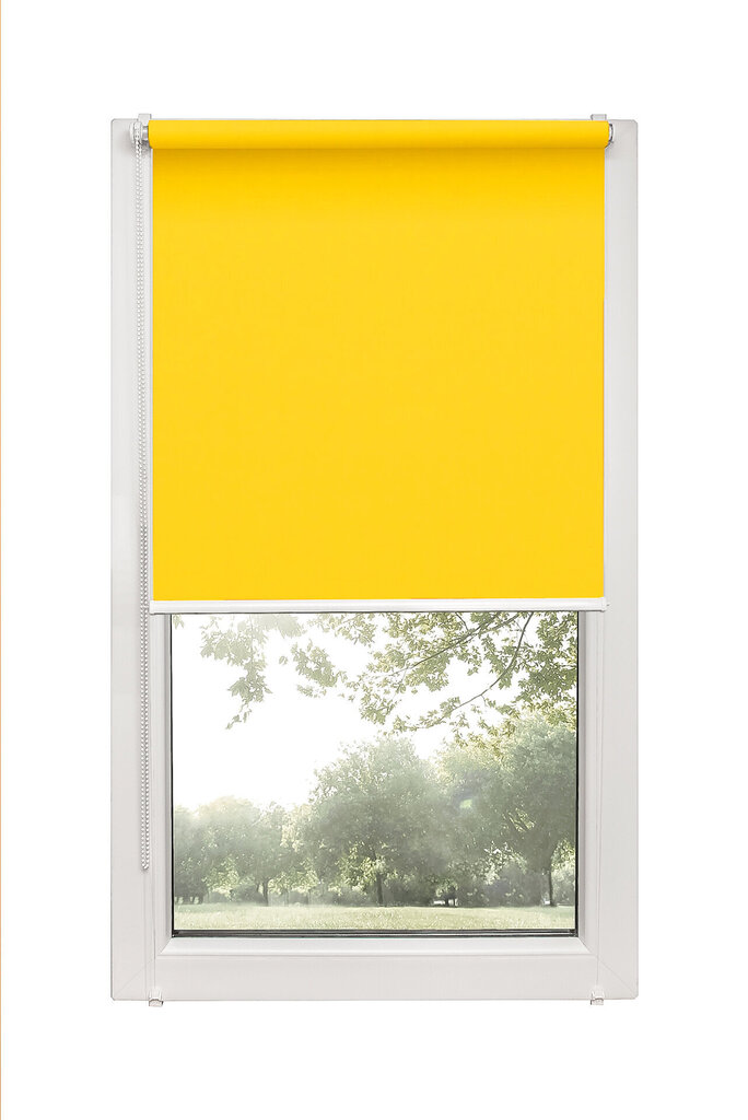 Rullakaihdin Mini Decor D 17 Keltainen, 35x150 cm hinta ja tiedot | Rullaverhot | hobbyhall.fi