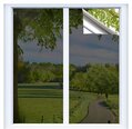 Heijastava ikkunakalvo - yksityisyys ja lämpösäätö, irrotettava, läpinäkymätön, aurinkosuojaava lasikalvo, UV-suojattu tarra, 1 kpl (44 x 198 cm)