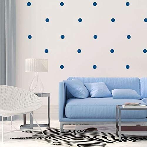 Vinyyli seinätarrat siniset ympyrät pilkut - 100 kpl. hinta ja tiedot | Sisustustarrat | hobbyhall.fi