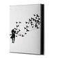 Banksyn graffititaideteos painettuna kankaalle - sisustuksen tyylikäs katseenvangitsija - koko 71 x 100 cm hinta ja tiedot | Sisustustarrat | hobbyhall.fi