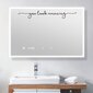 Vinyyli tarra peiliin tekstillä "You look amazing" - kylpyhuoneen sisustus - 45 x 6 cm hinta ja tiedot | Sisustustarrat | hobbyhall.fi