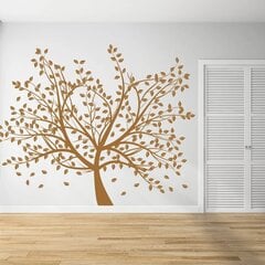Vinyyli Oranssi seinätarra - Kasvien koristelu, puu, 115 x 140 cm hinta ja tiedot | Sisustustarrat | hobbyhall.fi