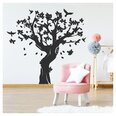 Vinyyli seinätarra Suuri kukkiva puu Sisustus koristelu olohuoneeseen, makuuhuoneeseen tai lastenhuoneeseen - 180 x 144 cm.