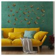 Vinyyli seinätarrat Keltaiset perhoset Sisustustarrat - 30 kpl