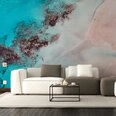 Marmori-kuvioiset valokuvatapetit - Värikkäät marmoritapetit sisustukseen - Koko 390 x 280 cm