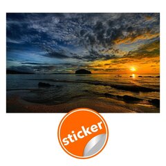 Valokuvatapetti meren auringonlaskulla - Kaunis maisema sisustukseen - 390 x 280 cm hinta ja tiedot | Sisustustarrat | hobbyhall.fi