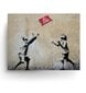 Banksyn seinäjuliste graffitilla - Palloleikit - Sisustuskoriste - 60 x 43 cm hinta ja tiedot | Taulut | hobbyhall.fi