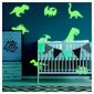 Heijastavat dinosaurustarrat pimeässä hohtavilla yksityiskohdilla - 40 kpl (15 cm) lastenhuoneen sisustukseen hinta ja tiedot | Sisustustarrat | hobbyhall.fi