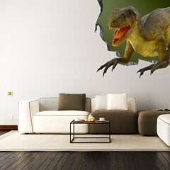 Vinyyli seinätarra 3D Dinosaur sisustus lastenhuoneeseen - 100 x 100 cm hinta ja tiedot | Sisustustarrat | hobbyhall.fi