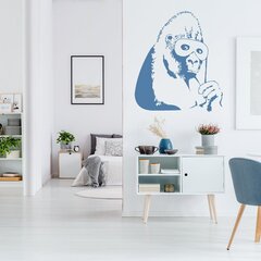 Pankkihirviö maskissaan - Vinyyli seinätarra sisustukseen - 53 x 60 cm hinta ja tiedot | Sisustustarrat | hobbyhall.fi