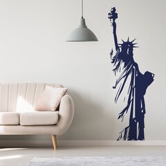 Vinyyli sininen seinätarra Vapaudenpatsas New York sisustus - 180 x 63 cm hinta ja tiedot | Sisustustarrat | hobbyhall.fi