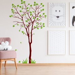 Vinyyli seinätarra Kasvitieteellinen sisustus, puu - 160 x 93 cm hinta ja tiedot | Sisustustarrat | hobbyhall.fi