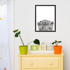 Uninen kissanpentu - Söpö juliste lastenhuoneen sisustukseen - 45 x 32 cm hinta ja tiedot | Taulut | hobbyhall.fi