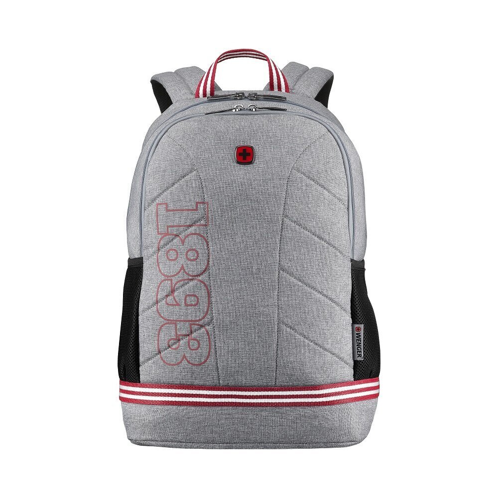 Wenger Quadma 16’’ Kannettavan Tietokoneen Reppu Heather Grey hinta ja tiedot | Urheilukassit ja reput | hobbyhall.fi