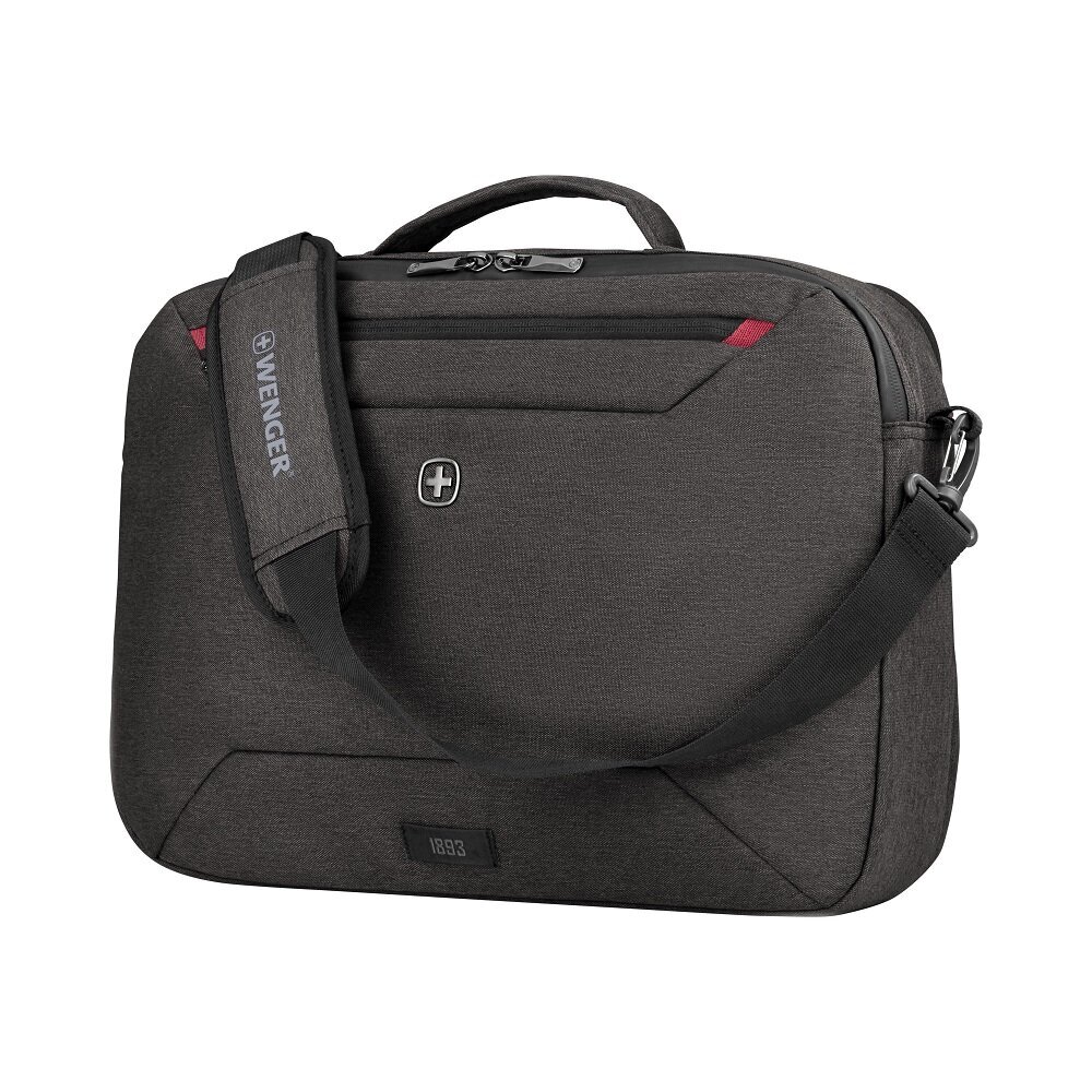 Wenger Mx Commute 16” Kannettavan Tietokoneen Laukku Repun Hihnailla Heather Grey hinta ja tiedot | Tietokonelaukut | hobbyhall.fi